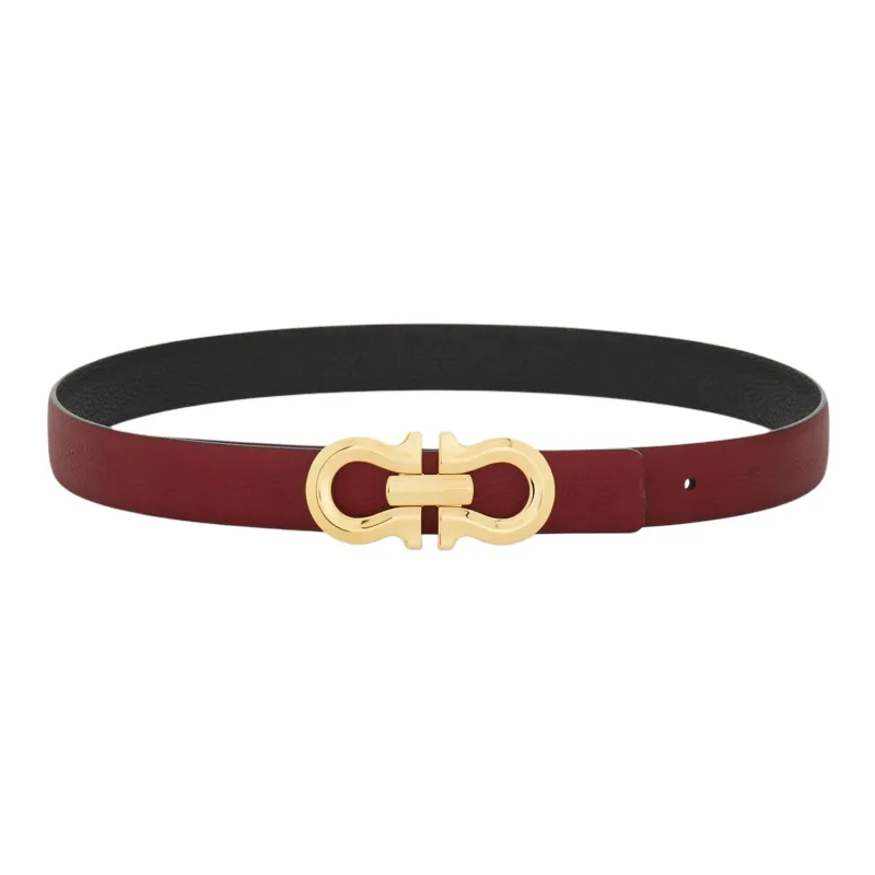 Ferragamo Reversible Gancini-buckle Belt-0