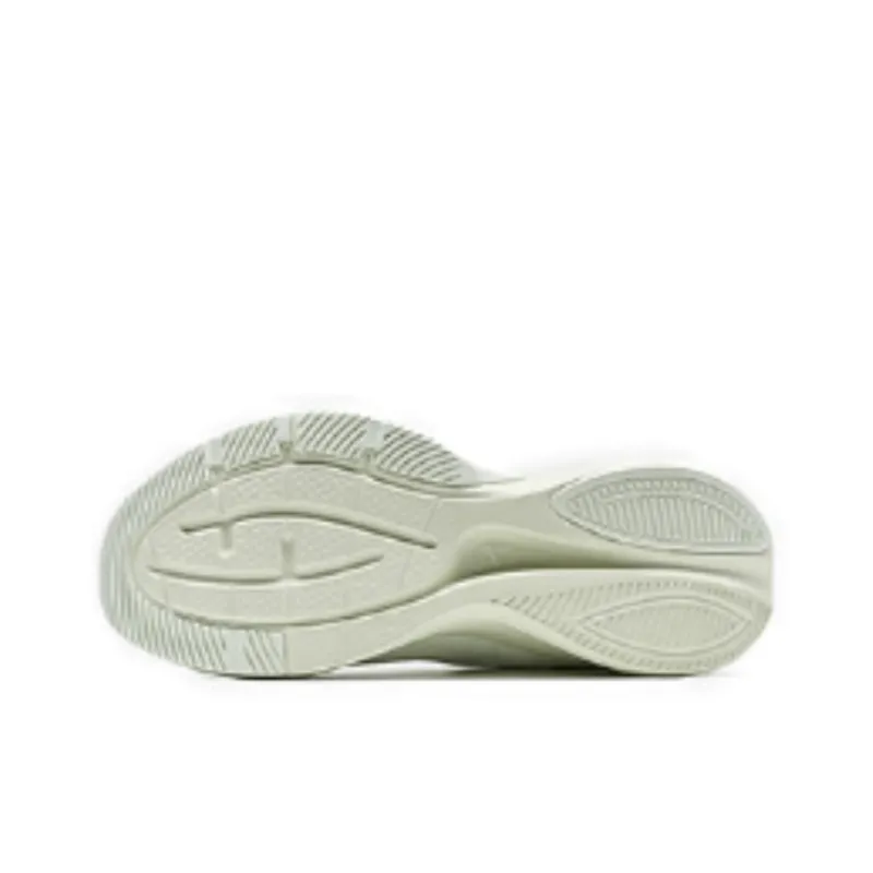 XTEP Anti Slip Wear Resistant Low Top Training Sprint Running Shoes Women's White Green-4