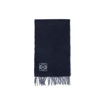 LOEWE Bicolor Anagram Scarf