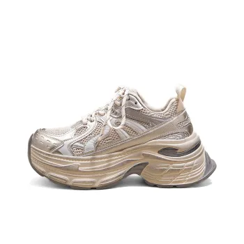 A Poinsettia Princess Low Top Chunky Sneakers Women's