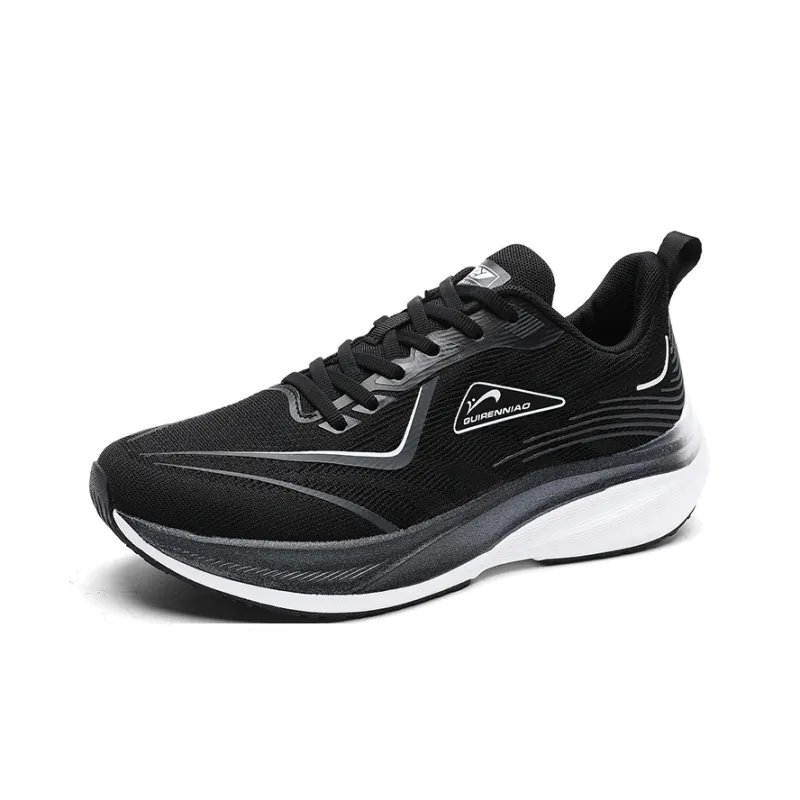 K bird Cushioned Wear Resistant Breathable Low Top Casual Sprint Running Shoes Men's-2