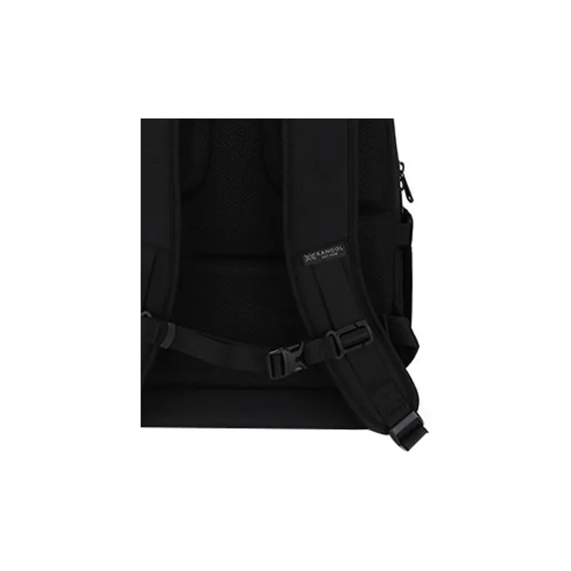 KANGOL Nylon Backpack Unisex Black-4
