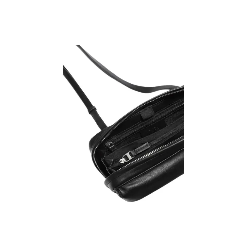 ZARA Polyurethane One Shoulder Handbag Crossbody Bag Regular Men's Black-3