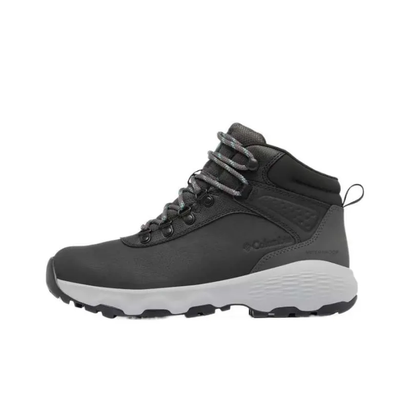 Columbia Wear-Resistant Short Outdoor Boots Women's Black-0