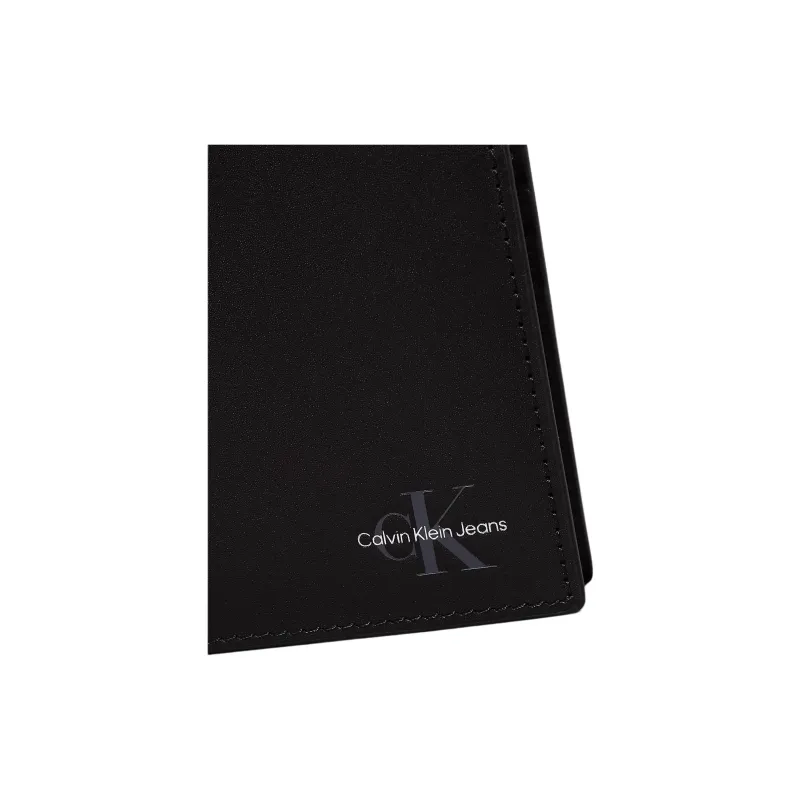 CALVIN KLEIN Leather Wallet Men's Black-3