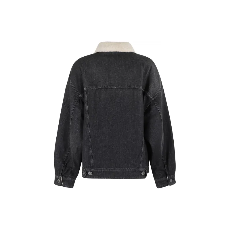 WEEKEND MaxMara Button-Up Denim Jacket-1