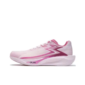 361° Speed Team 2 Wear Resistant Cushioning Lightweight Low Top Casual Running Shoes Unisex Pink