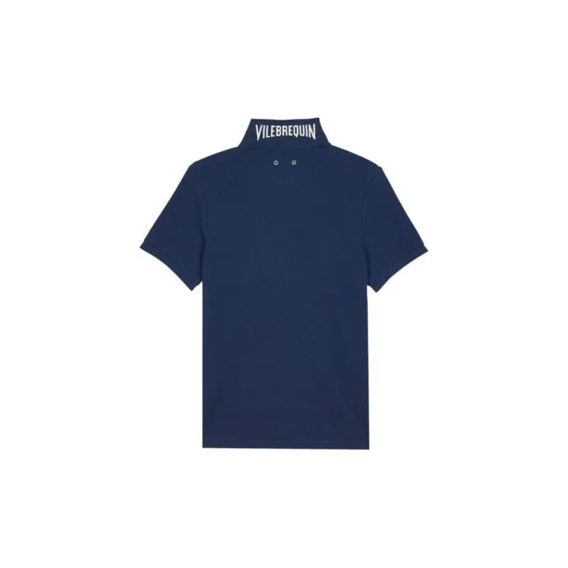 Vilebrequin Logo print Polo Shirt-1