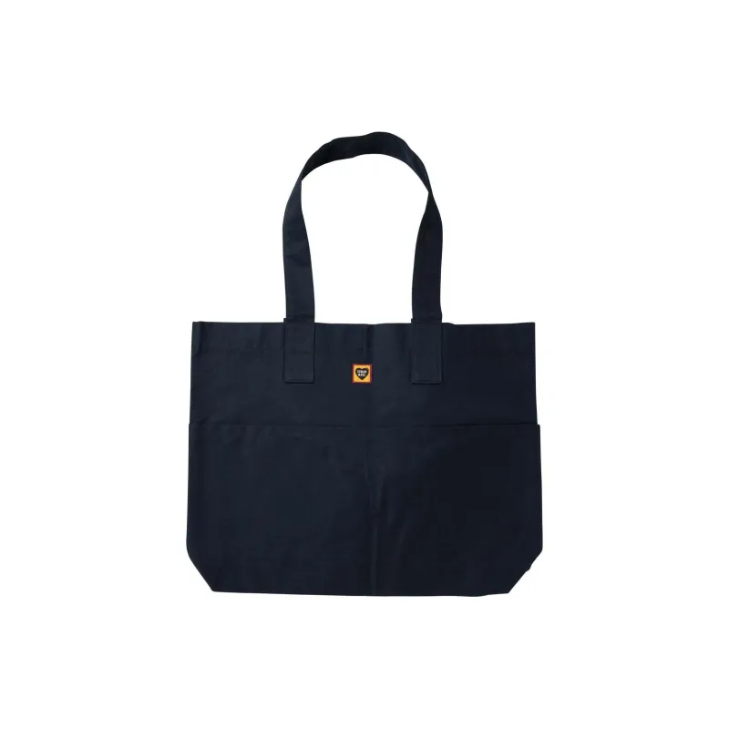 HUMAN MADE Cotton Tote Bag, Shopping Bag, Handbag Men's Blue-1