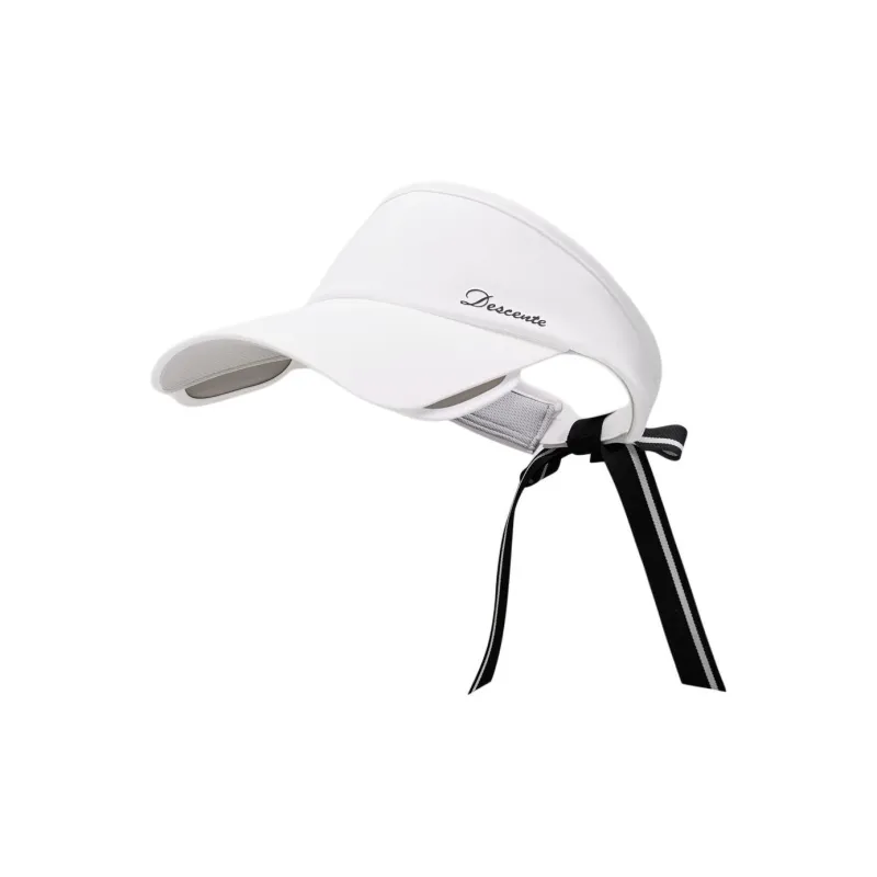 DESCENTE Sun Protection Hats Women's Black/Pink/Blue/White-3