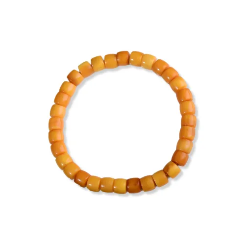 The Call Of The Heart Amber Beeswax Bracelets Unisex
