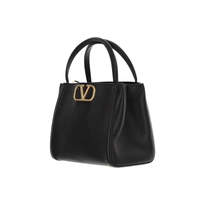 Valentino Alltime Logo Plaque Top Handle Bag-1