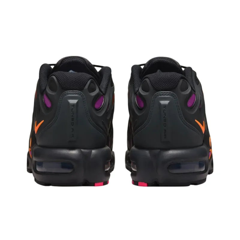 Nike Air Max Plus Anti Slip Wear Resistant Low Top Casual Running Shoes Men's Black-4