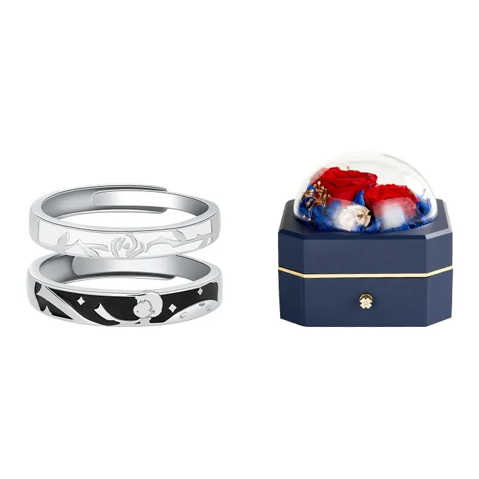 Lady Go Sterling Silver Rings Unisex-11