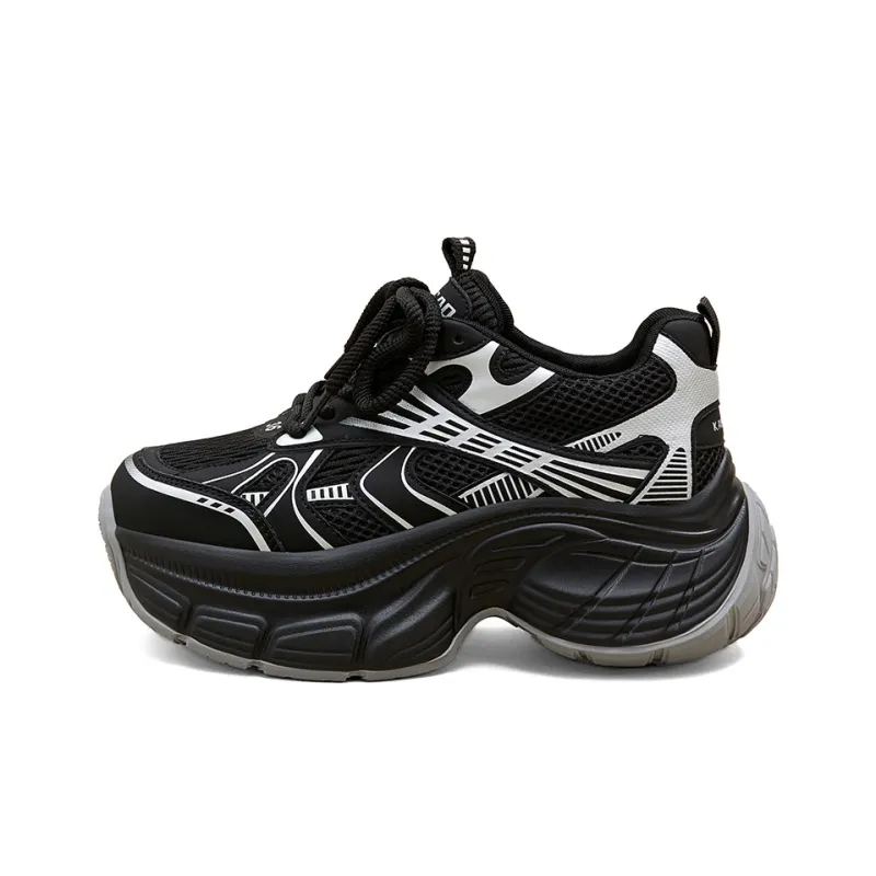A Poinsettia Princess Low Top Chunky Sneakers Women's-10