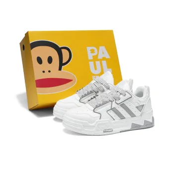 PAUL FRANK Slip Resistant Water Resistant Height Increasing Low Top Skateboard Shoes Men's