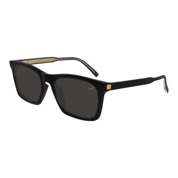 Dunhill Recycled Acetate Rectangular Sunglasses Unisex Black