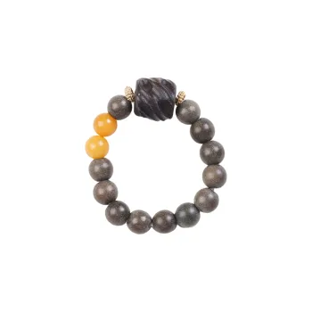 TIANTAISHAN Laoshan Sandalwood Precious Wood Rings Unisex