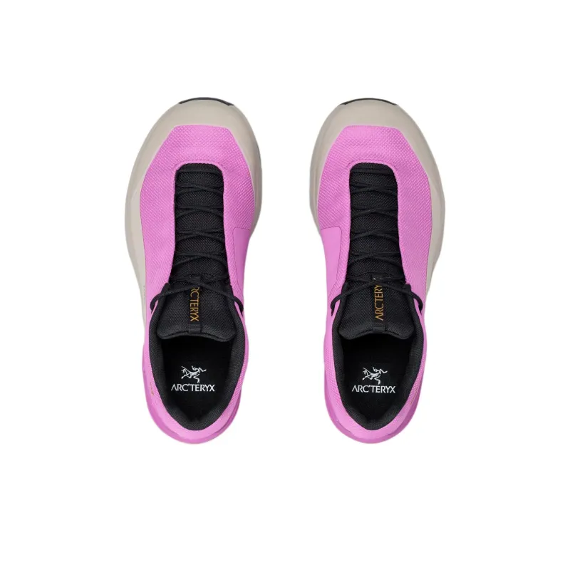 Arcteryx Kopec Anti Slip Wear Resistant Low Top Hiking Shoes Women's Pink White-1