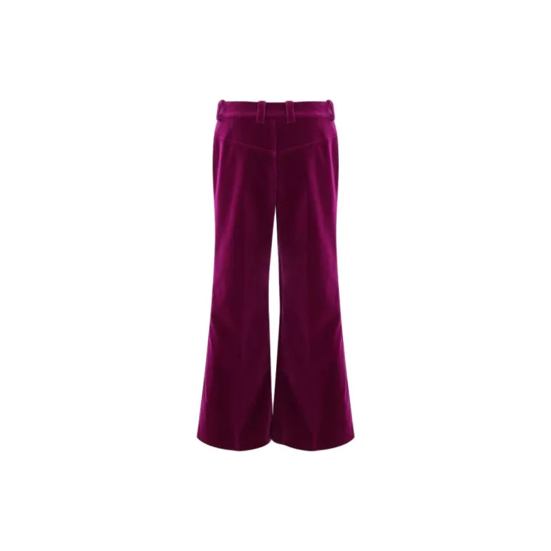 Chloé Cropped Bootcut Pants-1
