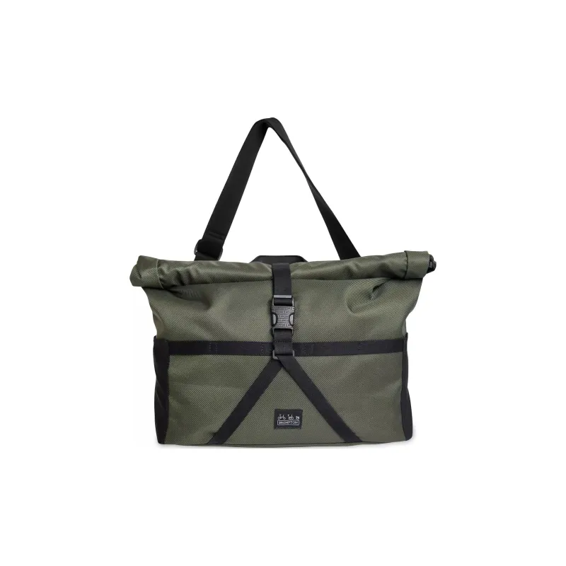 BROMPTON Polyester Tote Bag Shopping Bag Handbag Shoulder Bag Medium Size Women's Olive-0
