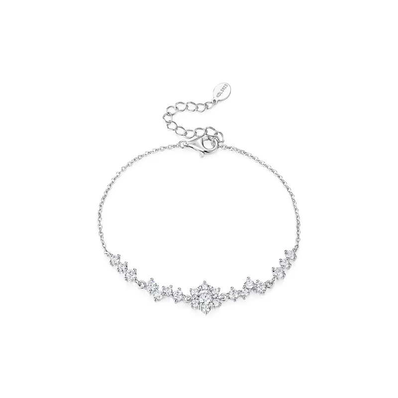 KADER 925 Sterling Silver Bracelets Women's Silver-1