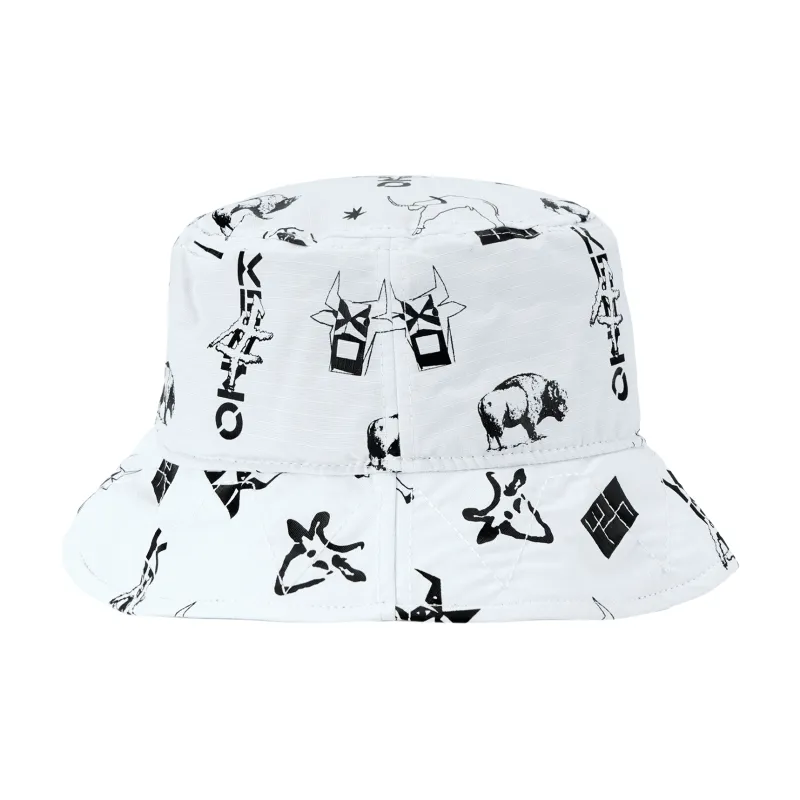 KENZO Bucket Hats Unisex Ecru-2