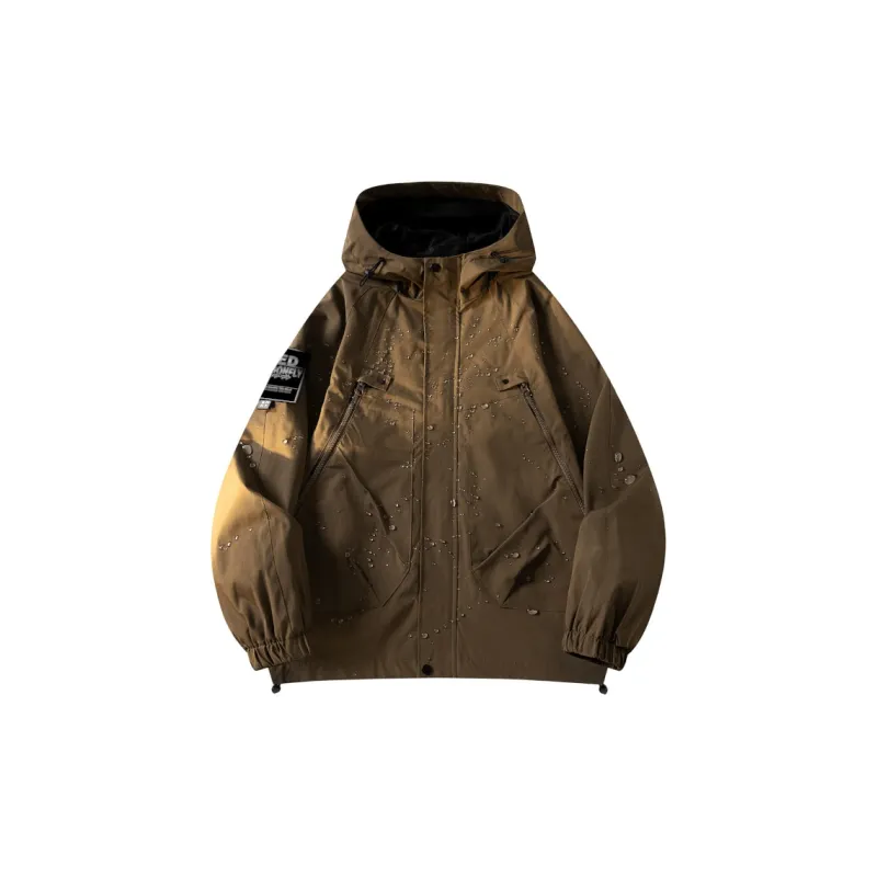 RED DRAGONFLY Waterproof And Windproof Windbreaker Jacket Unisex-4