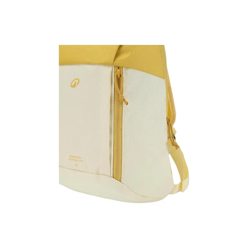 DECATHLON 7L Outdoor Bags Polyester Vanilla Yellow Unisex-3