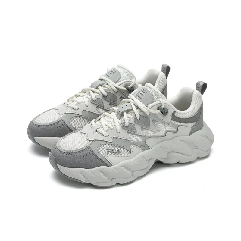 FILA Fern2 Cushioning Wear-Resistant Low-Top Casual Shoes Men's Gray-2