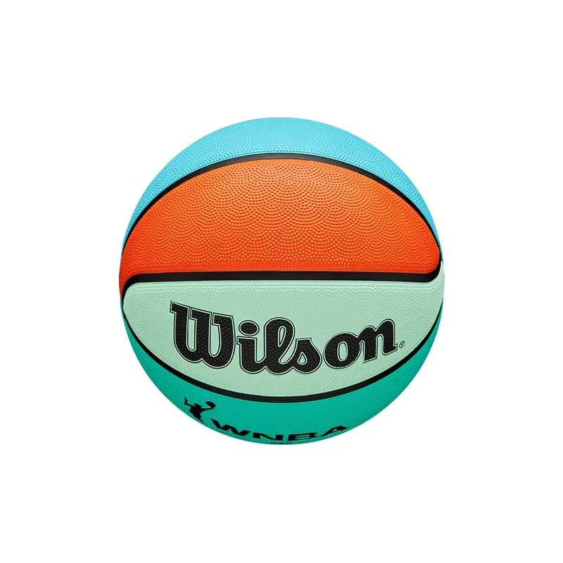 Wilson WNBA Collection Rubber Basketball Four color Stitching Size 6 Ball Training Unisex-3