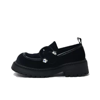 CAMEIDO Loafers 5cm Women's Black