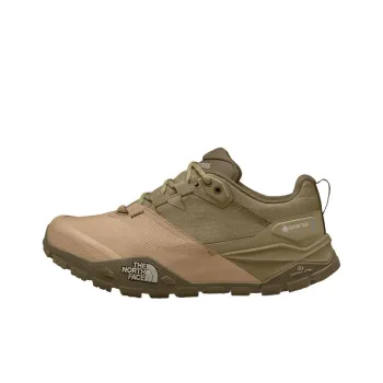 THE NORTH FACE Anti Slip Wear Resistant Low Top Trekking Shoes Men's Cedar Brown Sahara