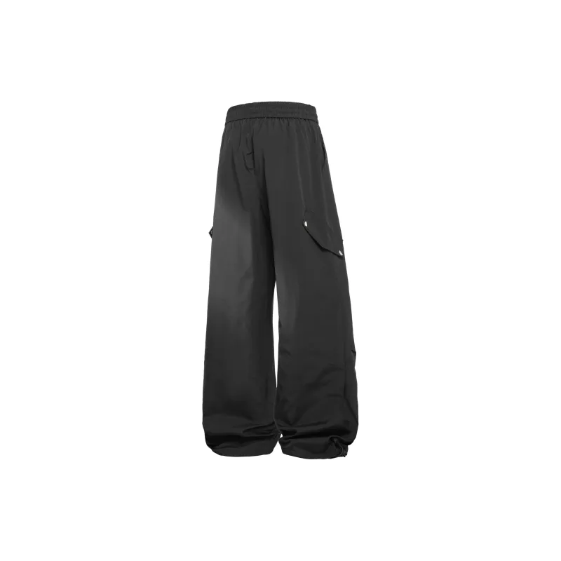 SESAME STREET Casual Pants Unisex Black-1