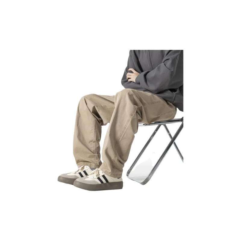 WOOD SOON Casual Pants Unisex-12