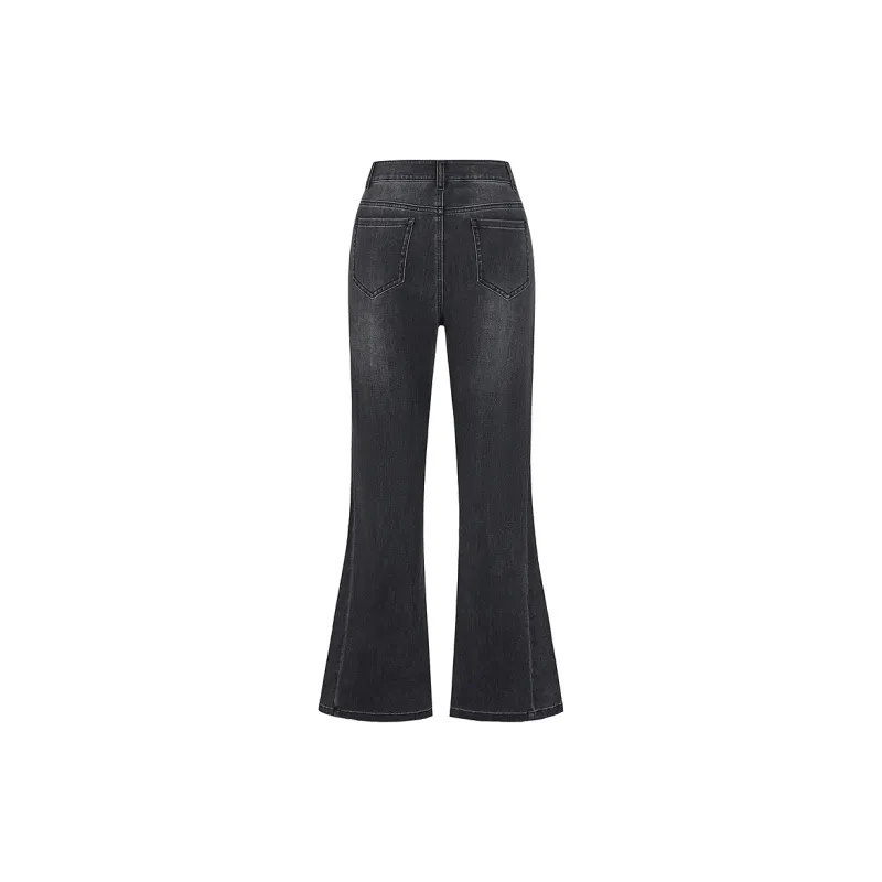 JZ. ANNAKRO Jeans Women's Black Gray-1