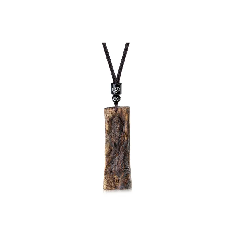 PUTUOSHANWENCHUANG Qinan Agarwood Pendants Unisex-0