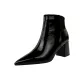 Black Fleece-Lined[Heel Height 6.5cm]