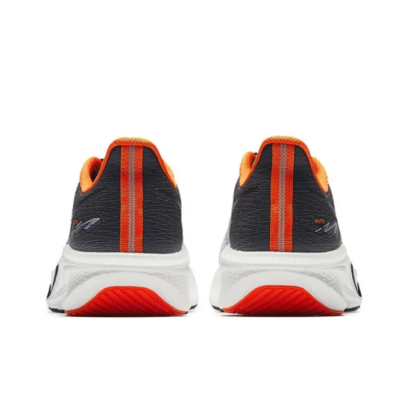 Anta MACH 5.0 Cushioning Support Rebound Low Top Training Running Shoes Men's White Black Purple-3