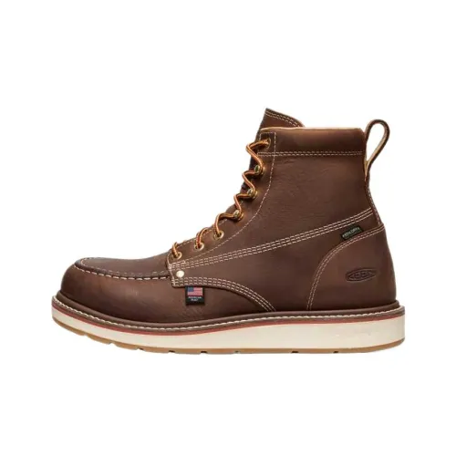 Keen Ankle Boots Men Beige