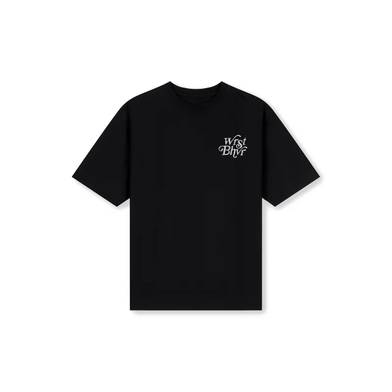 WRSTBHVR PIONEER Logo print T shirt-1