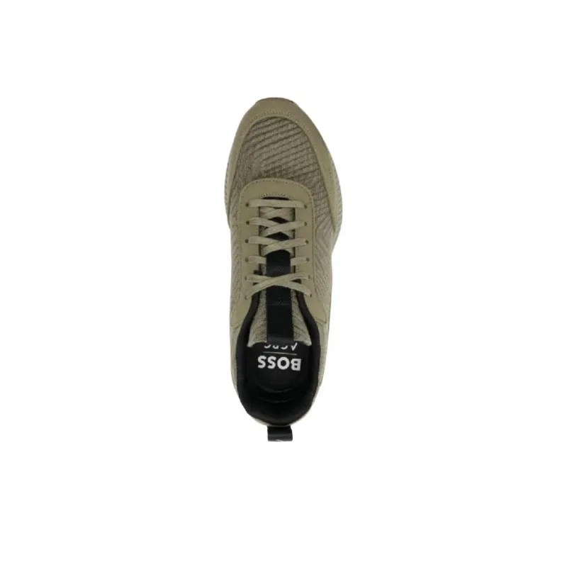ACBC x HUGO BOSS Low Top Casual Shoes Men's Green-4