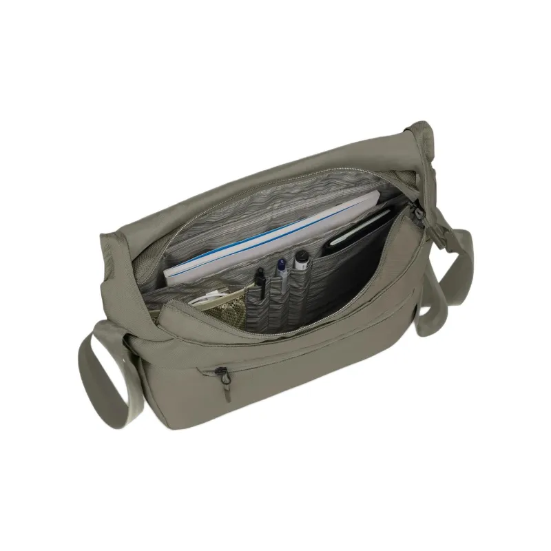 OSPREY Recycled Polyester Messenger Bag Shoulder Bag Crossbody Bag Unisex Tea Brown-3
