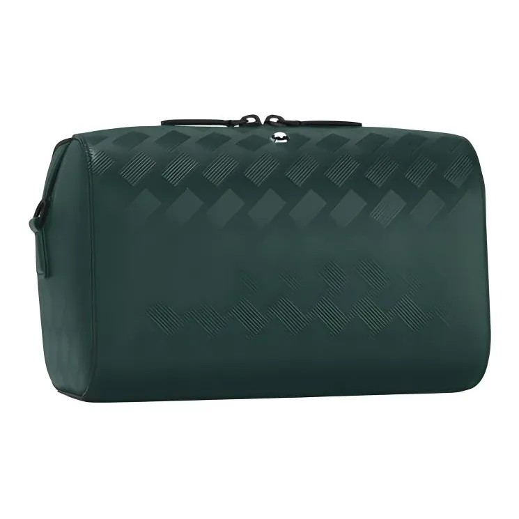 MONTBLANC Leather Mailbox Bag Clutch Toiletry Bag Shoulder Bag Crossbody Bag Men's British Green-1