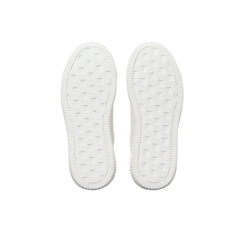 CKJ CALVIN KLEIN JEANS Low-Top Skateboard Shoes Women's White Red-4