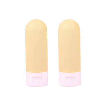 YUELEJI Portable Travel Lotion Sample Size Shampoo Shower Gel Combination Skincare Product Empty Bottle 50ML