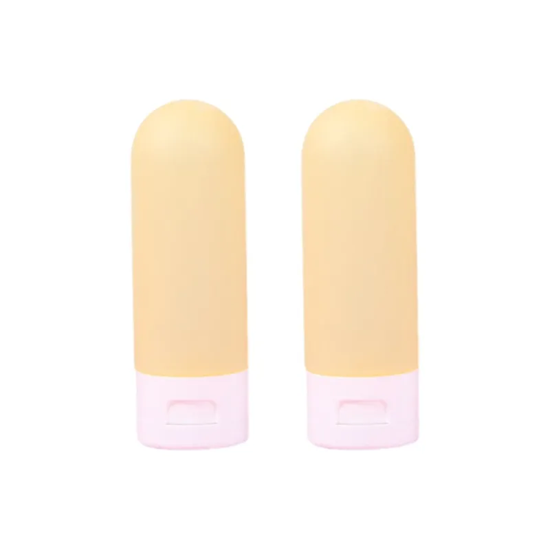 YUELEJI Portable Travel Lotion Sample Size Shampoo Shower Gel Combination Skincare Product Empty Bottle 50ML-0