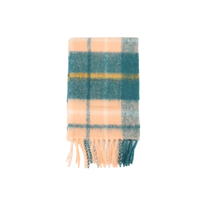 Vivienne Westwood Tartan Scarf Fringed Scarf-1