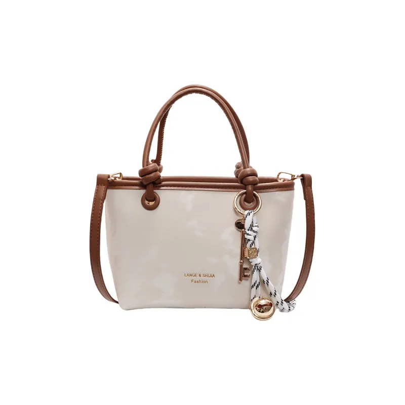 Yalu PU Shoulder Bag, Crossbody Bag, Handbag Regular Women's Brown/Silver/Green/Black-1