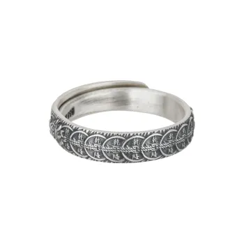 CHIC ZONE 999 Fine Silver Rings Unisex